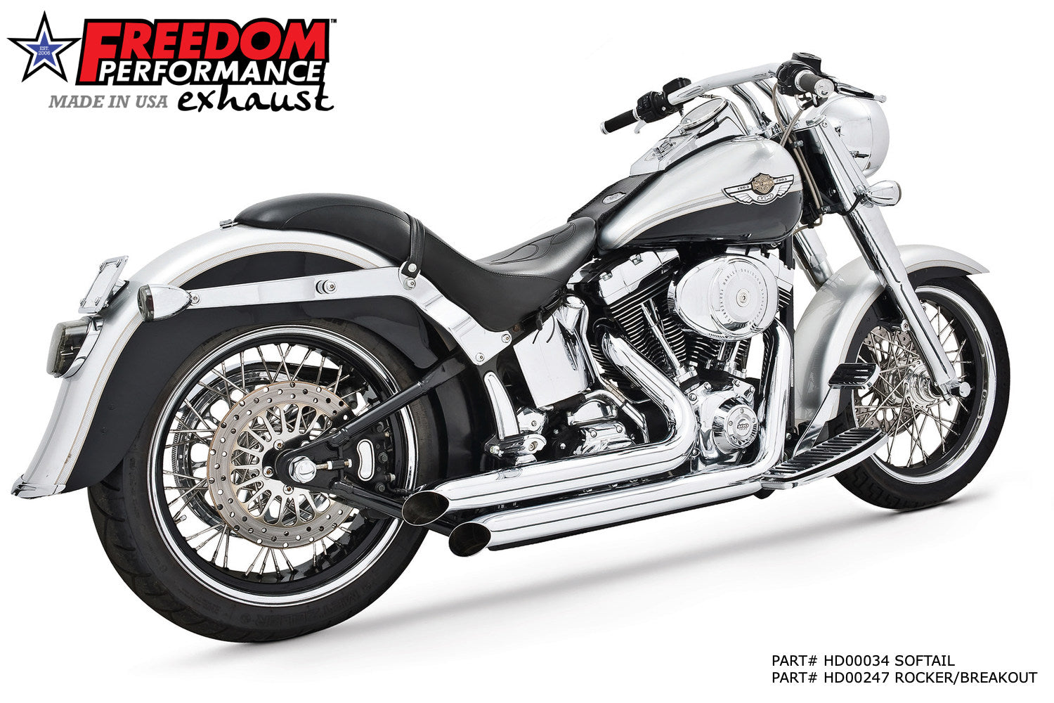 HARLEY SOFTAIL DECLARATION TURN-OUTS