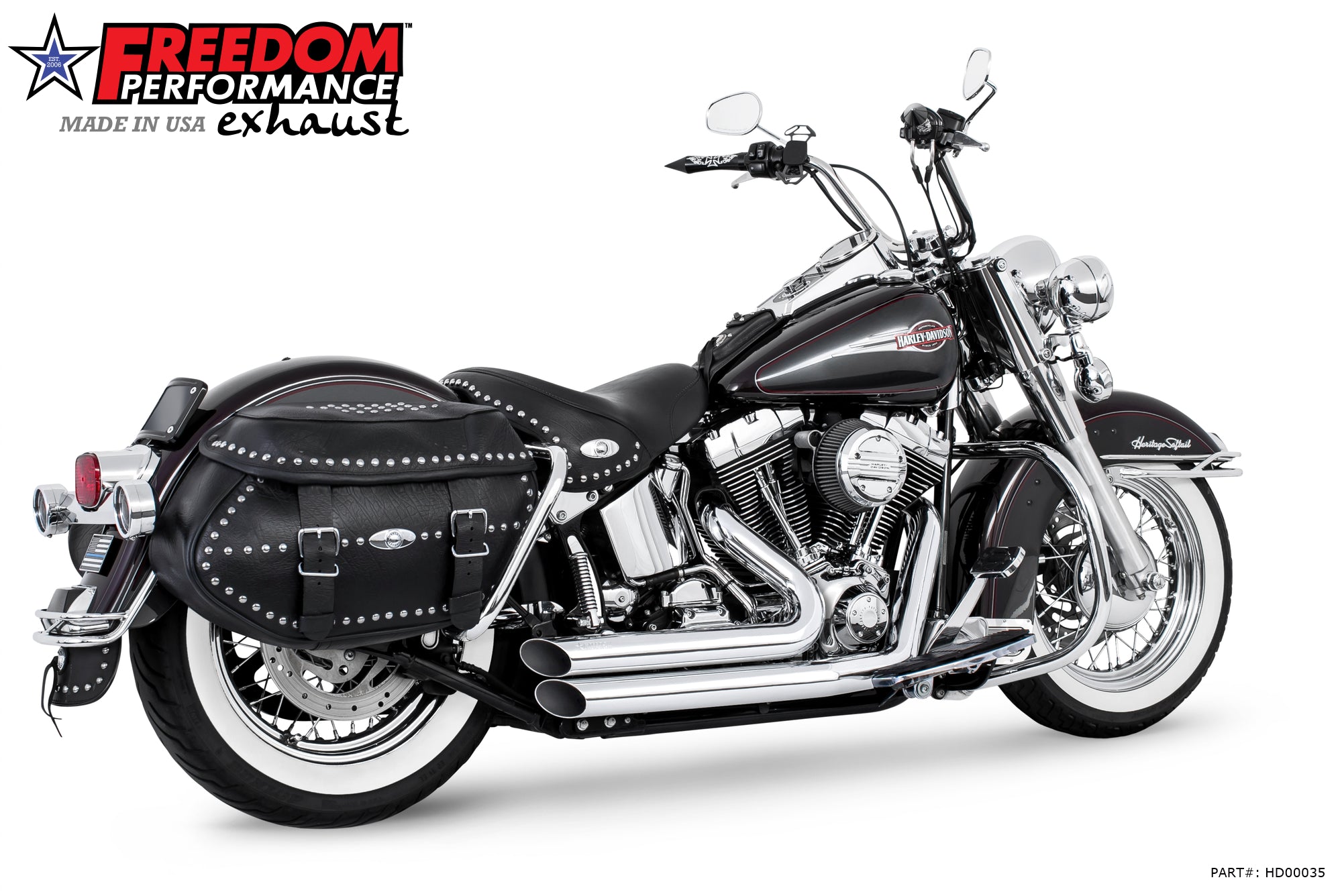 HARLEY SOFTAIL AMENDMENT SIDE SLASH
