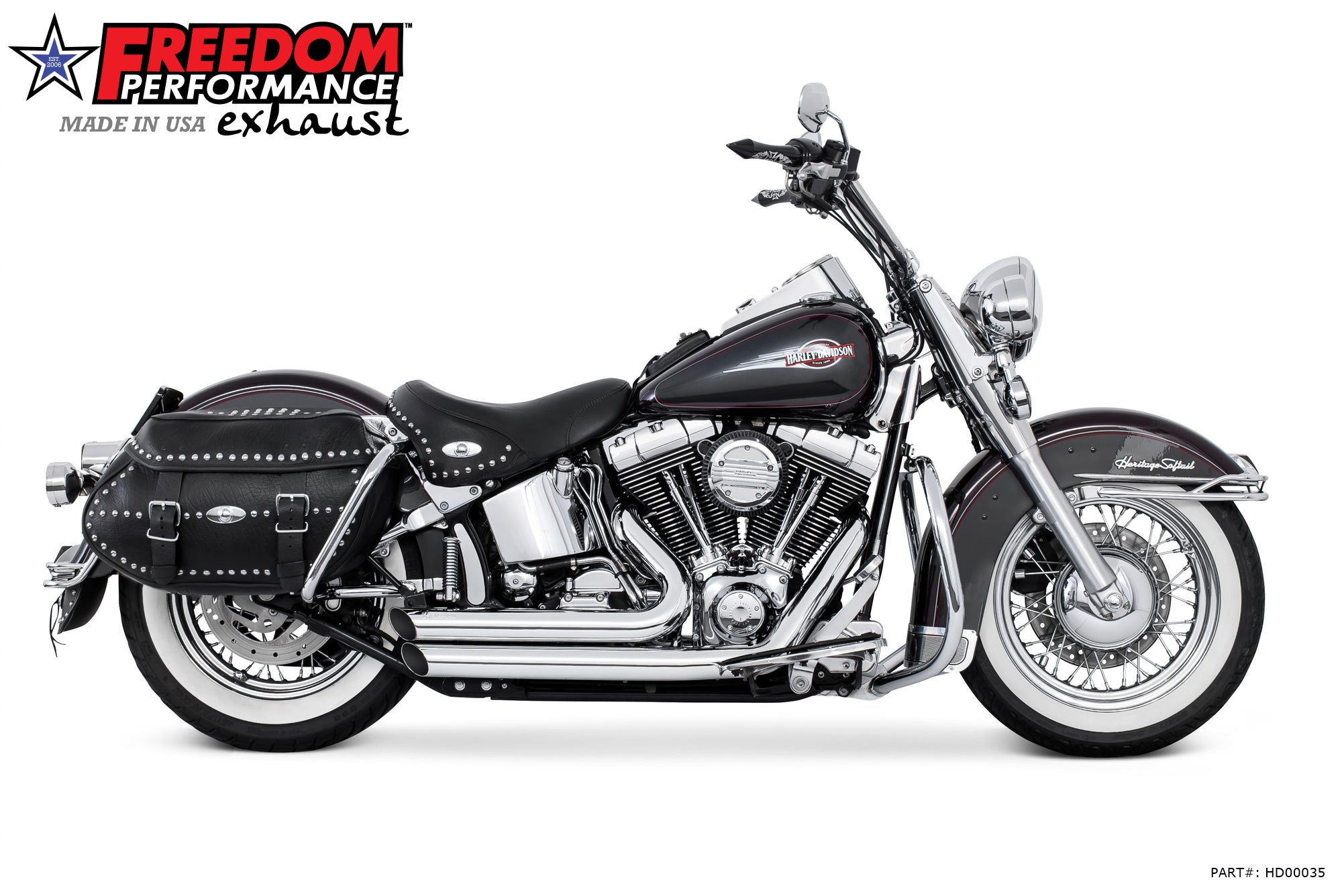 HARLEY SOFTAIL AMENDMENT SIDE SLASH