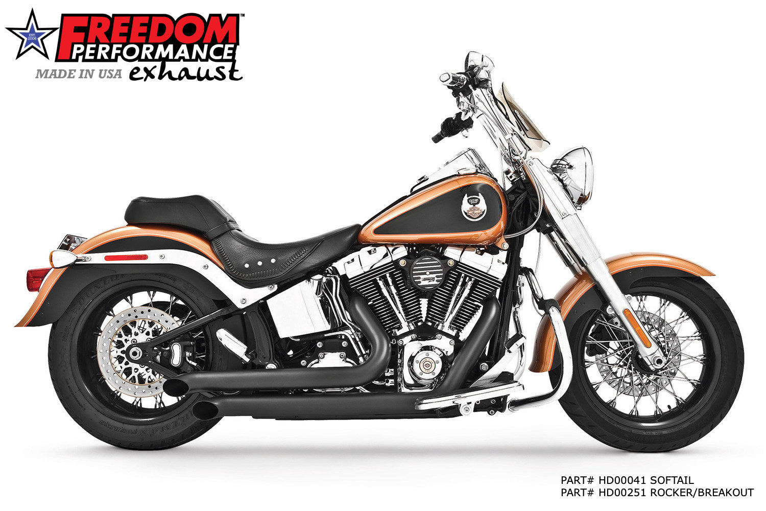 HARLEY SOFTAIL DECLARATION TURN-OUTS