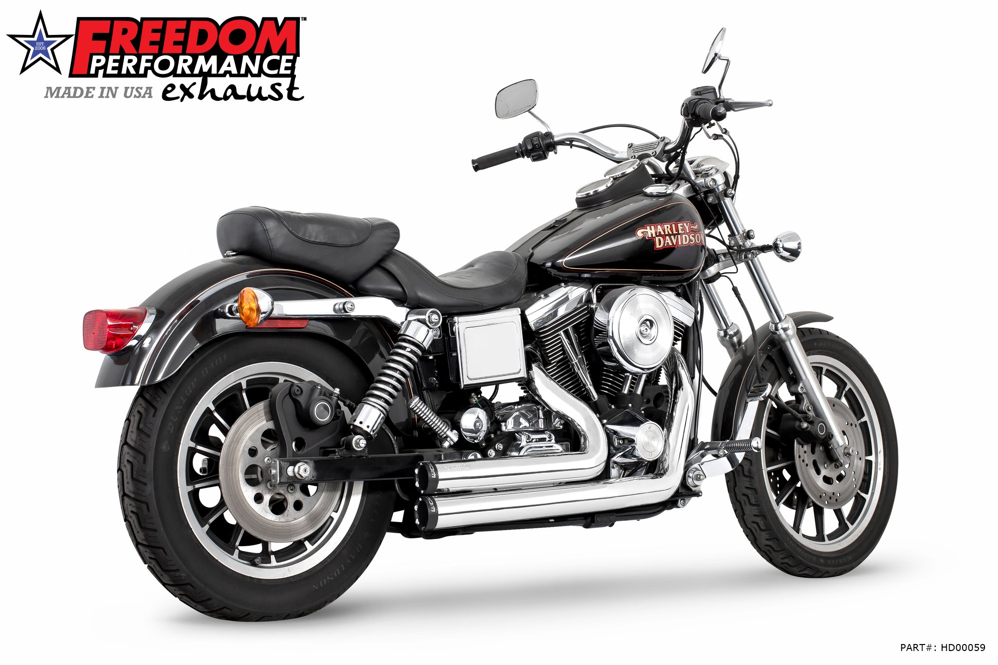 HARLEY DYNA INDEPENDENCE SHORTY 1991-2017 (SPECIAL ORDER)