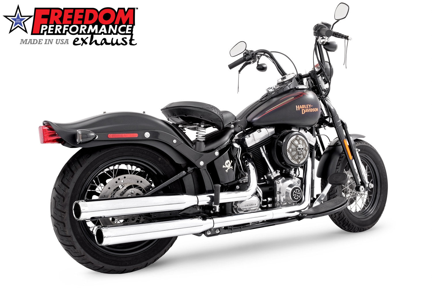 HARLEY SOFTAIL 2007-2017 3.25" SLIP-ONS