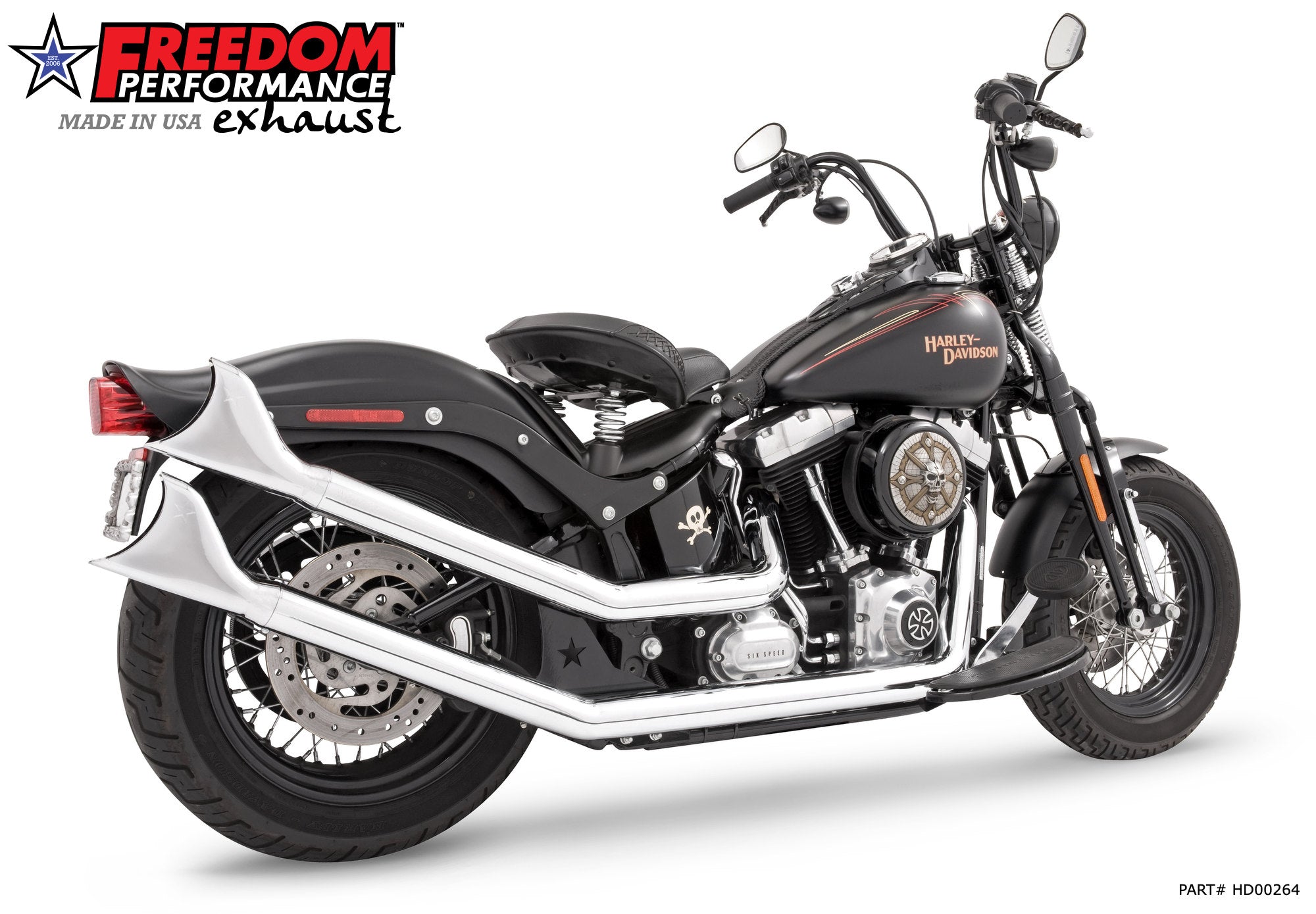 HARLEY SOFTAIL UPSWEEPS *NOT FOR WIDE TIRE BIKES