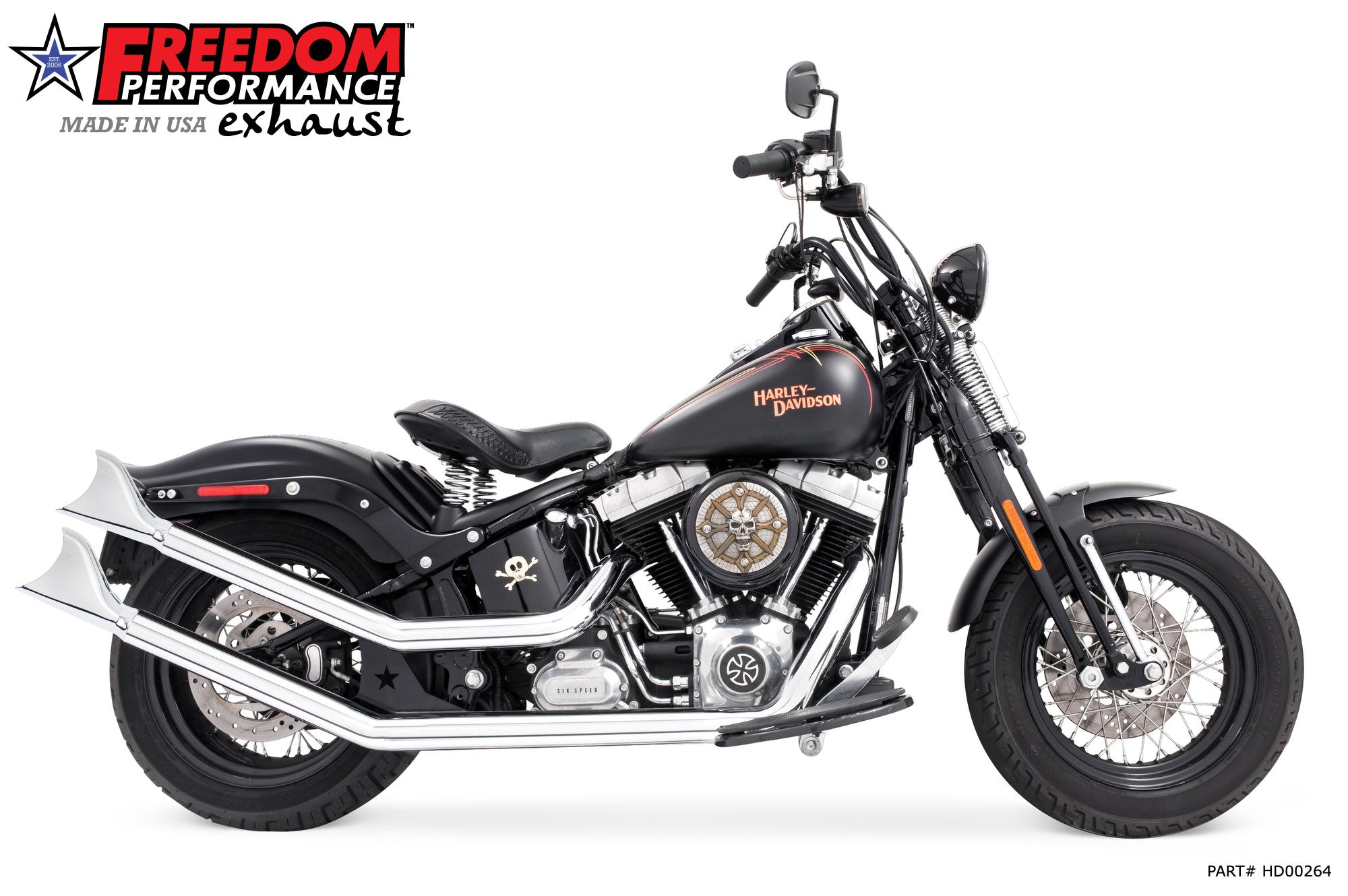 HARLEY SOFTAIL UPSWEEPS *NOT FOR WIDE TIRE BIKES
