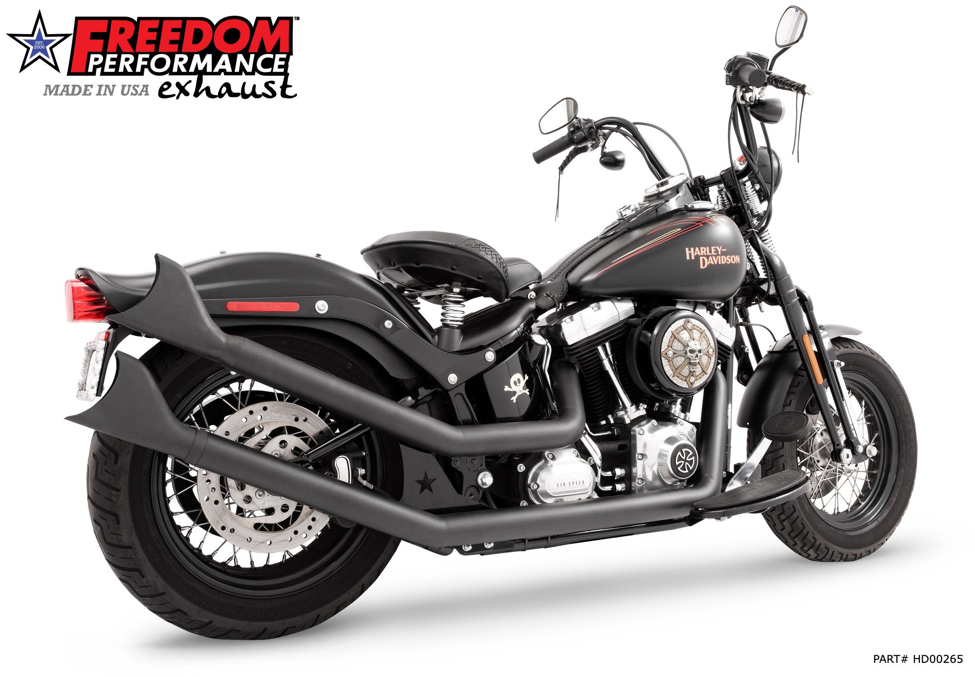 HARLEY SOFTAIL UPSWEEPS *NOT FOR WIDE TIRE BIKES