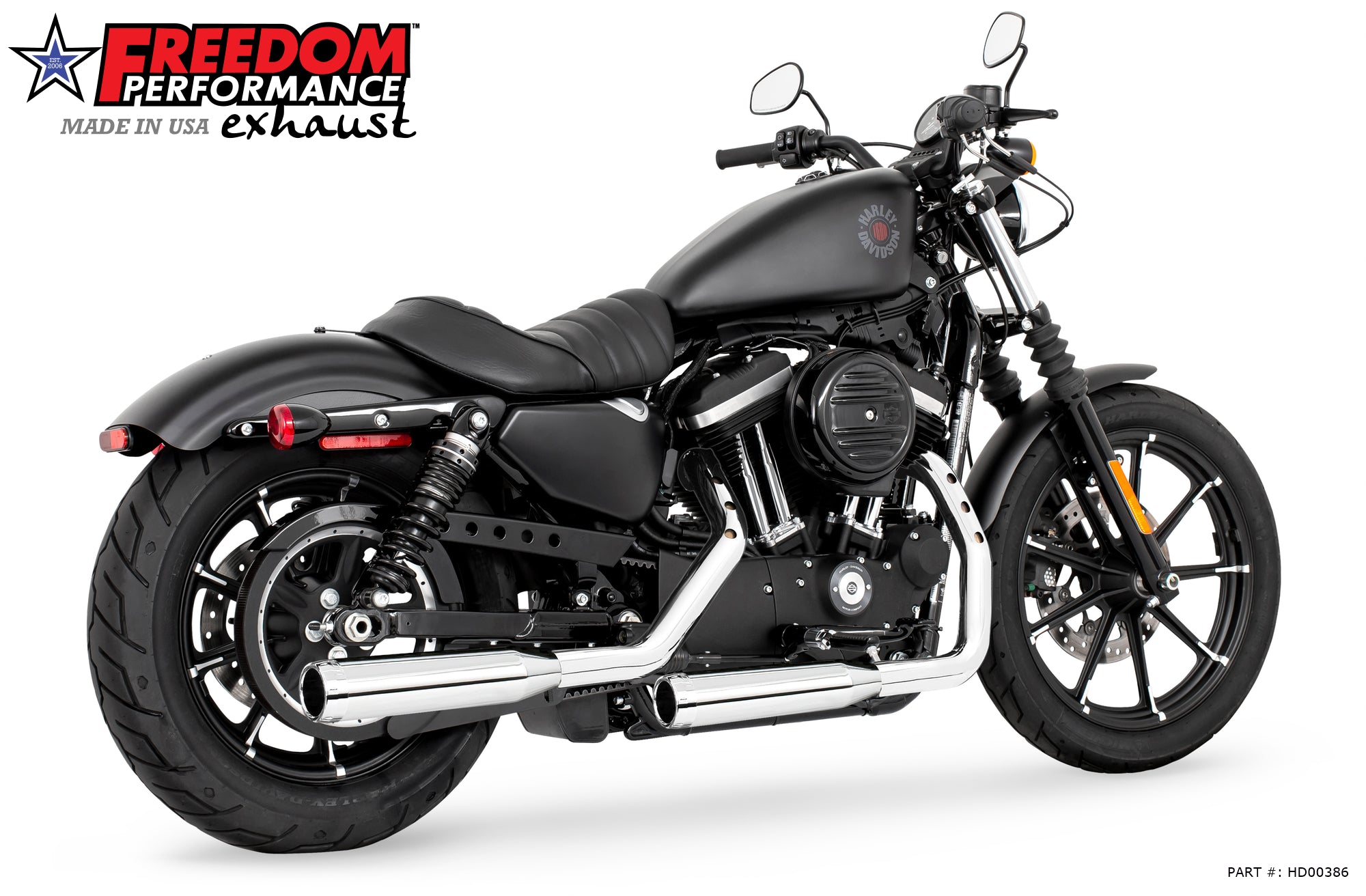 HARLEY SPORTSTER 3.25" SLIP-ONS 2004-2022 (SPECIAL ORDER)