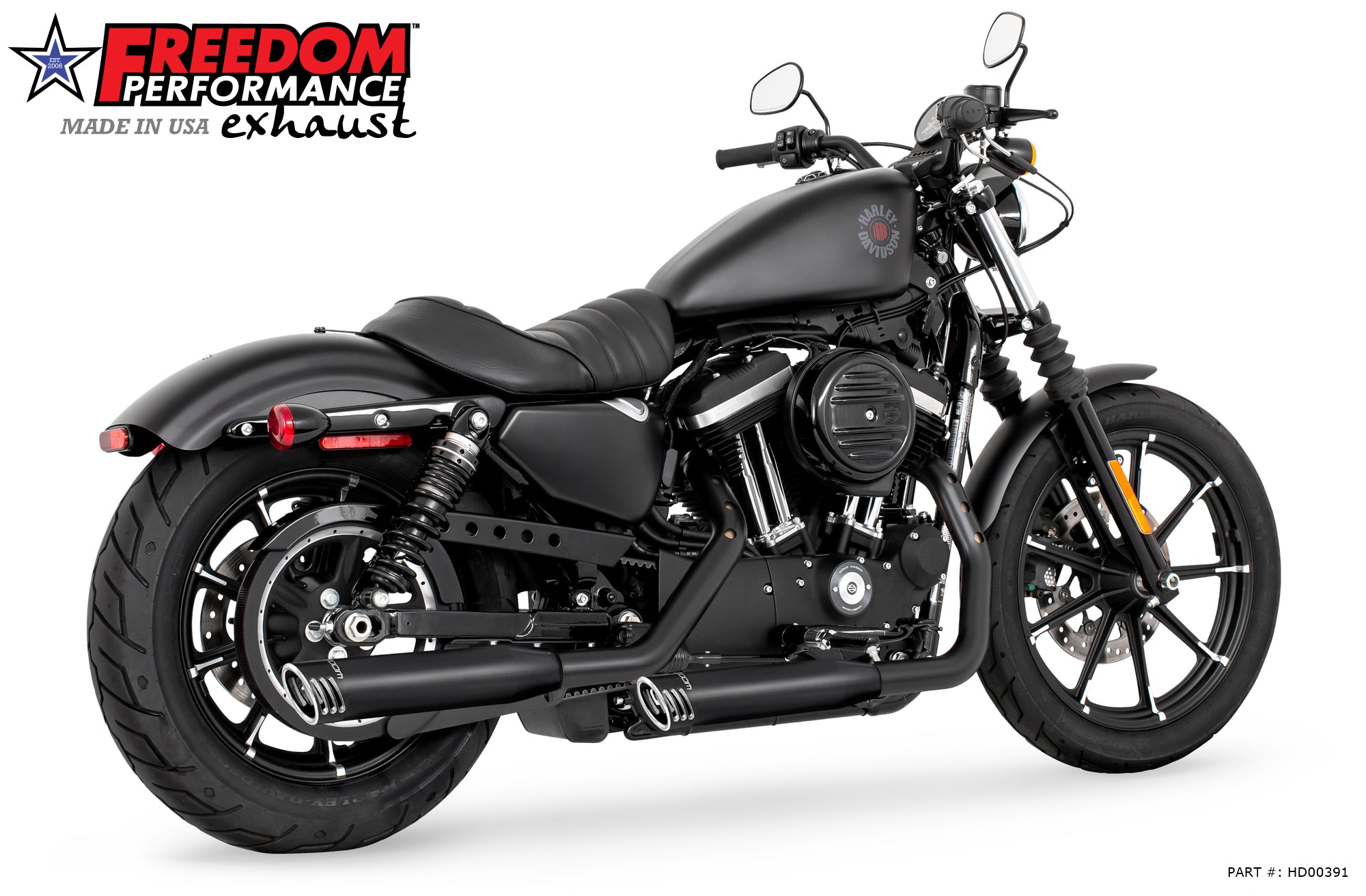HARLEY SPORTSTER 3.25" SLIP-ONS 2004-2022 (SPECIAL ORDER)