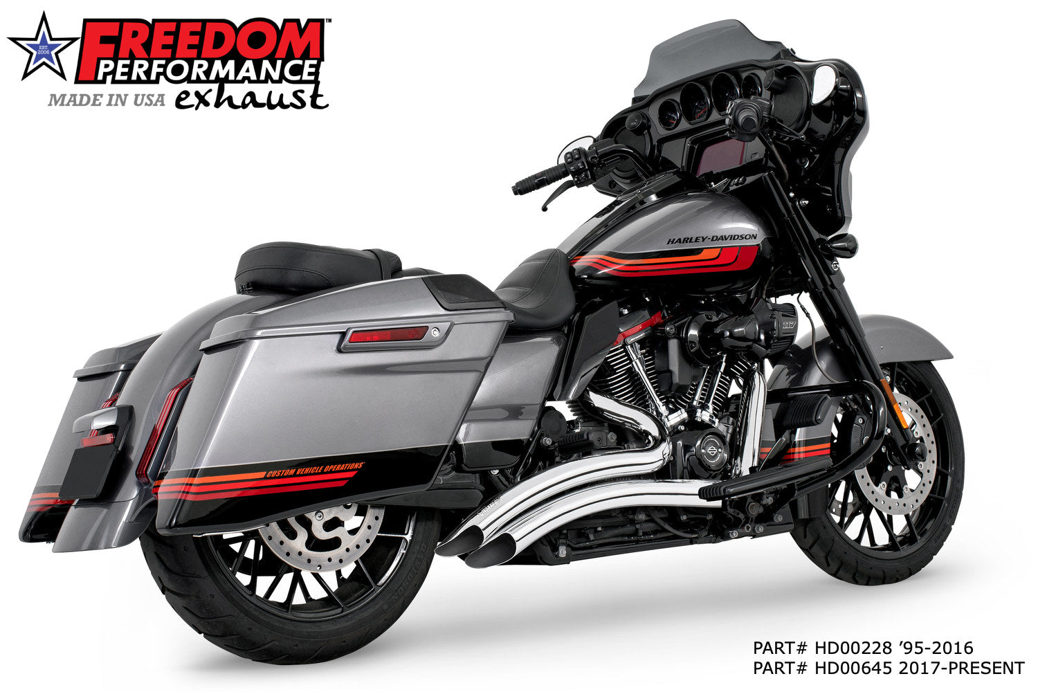 HARLEY TOURING SHARP CURVE RADIUS SCALLOP CUT 1995-PRESENT