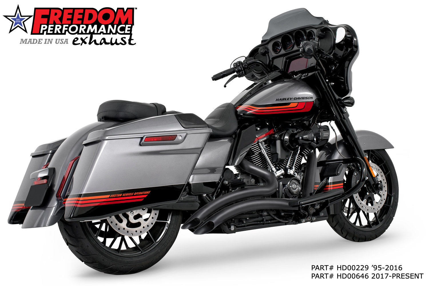 HARLEY TOURING SHARP CURVE RADIUS SCALLOP CUT 1995-PRESENT