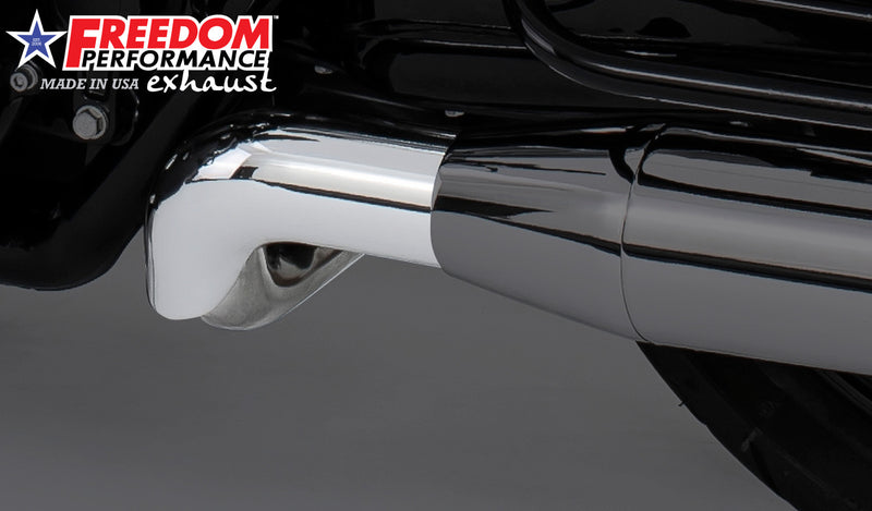 HARLEY TOURING RIGHT SIDE TUCK & UNDER TRUE-DUAL HEADERS (SPECIAL ORDER)