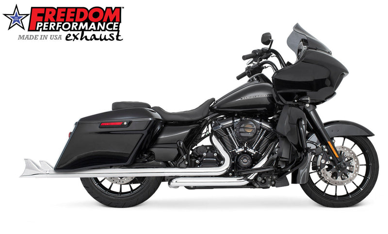 HARLEY TOURING 2.5" SHARKTAIL M8 TRUE-DUAL FULL SYSTEM 2017-PRESENT (SPECIAL ORDER)