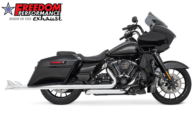 Fuel Moto Jackpot Exhaust Header Pipe Steel 2-1-2 Crossover Harley Tou –  American Classic Motors