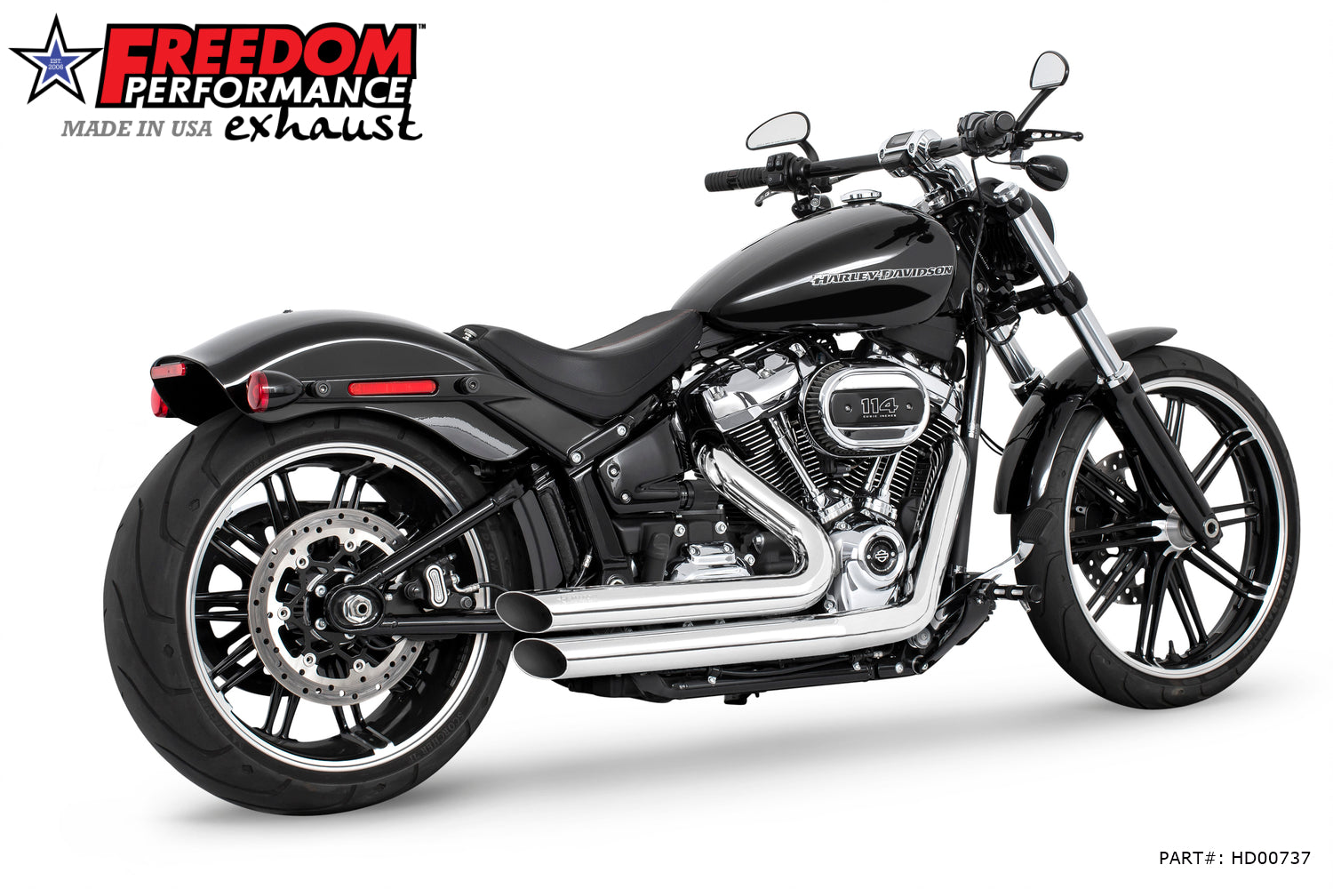 HARLEY SOFTAIL AMENDMENT SIDE SLASH