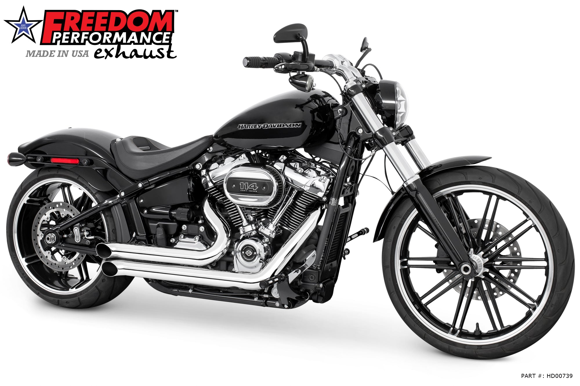 HARLEY M8 SOFTAIL DECLARATION TURN-OUTS 2018-PRESENT