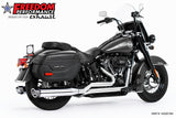 HARLEY SOFTAIL RIGHT-SIDE TUCK & UNDER TRUE-DUAL FULL SYSTEM 2018-PRESENT (SPECIAL ORDER)