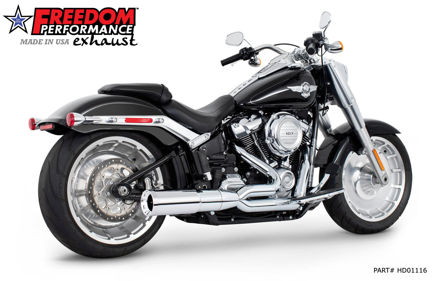 HARLEY SOFTAIL 2-STEP 4.5” UNION 2-INTO-1