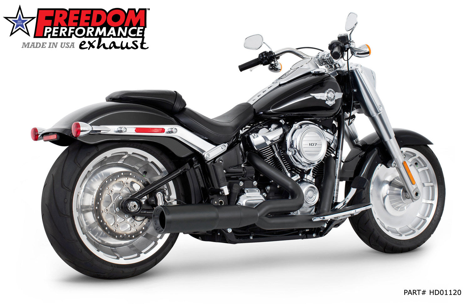 HARLEY SOFTAIL 2-STEP 4.5” UNION 2-INTO-1