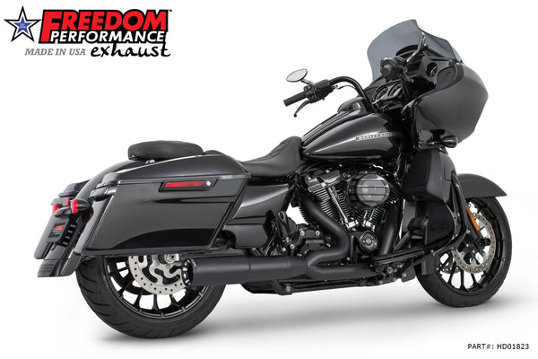 HARLEY TOURING 4.5" 2 STEPPED MID UNION 2-INTO-1 RIGHT-SIDE ONLY 2017-PRESENT