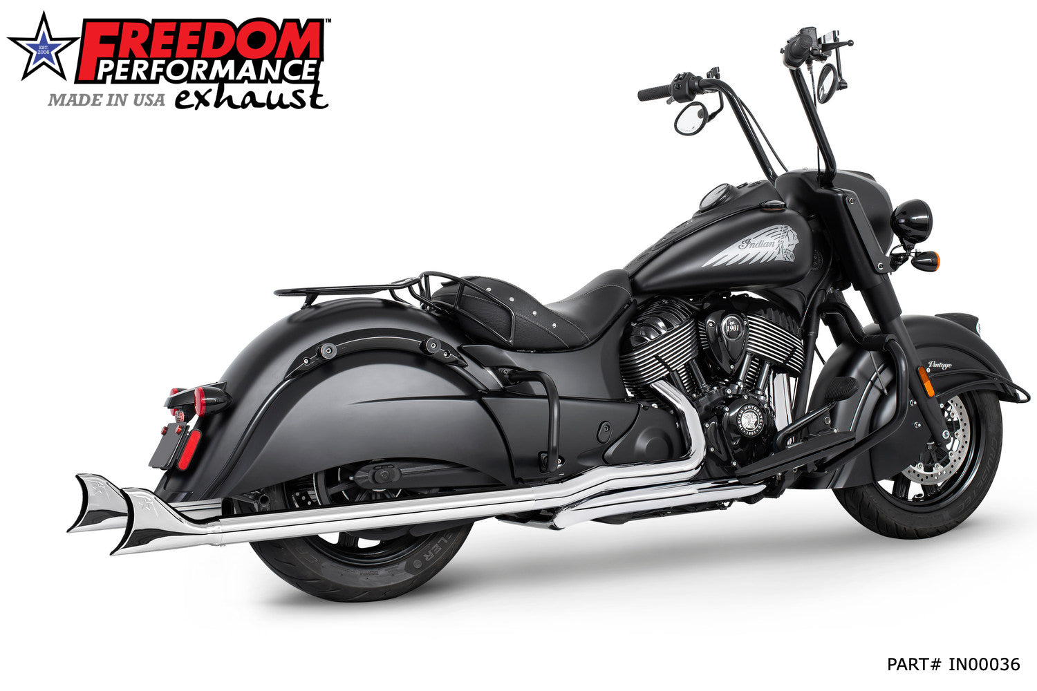 INDIAN VINTAGE / CLASSIC TRUE-DUAL TUCK-N-UNDER FULL SYSTEM