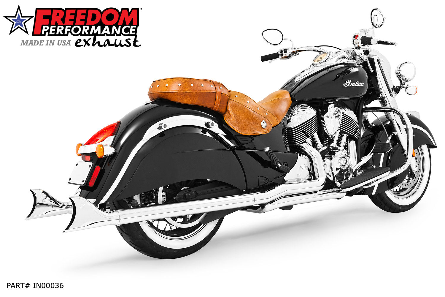 INDIAN VINTAGE / CLASSIC TRUE-DUAL TUCK-N-UNDER FULL SYSTEM