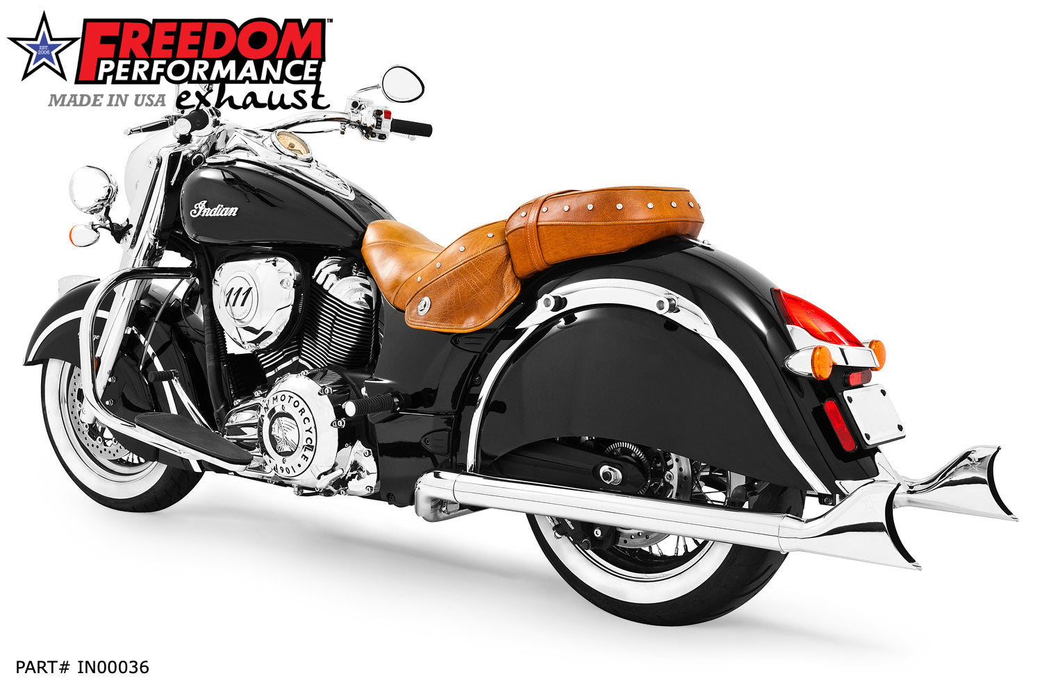 INDIAN VINTAGE / CLASSIC TRUE-DUAL TUCK-N-UNDER FULL SYSTEM