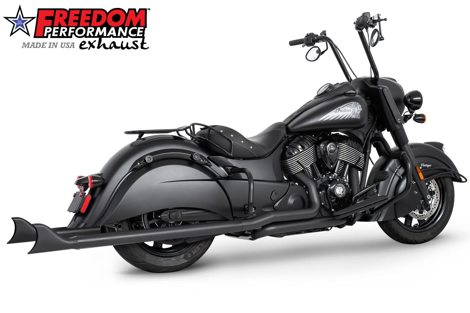 INDIAN VINTAGE / CLASSIC TRUE-DUAL TUCK-N-UNDER FULL SYSTEM