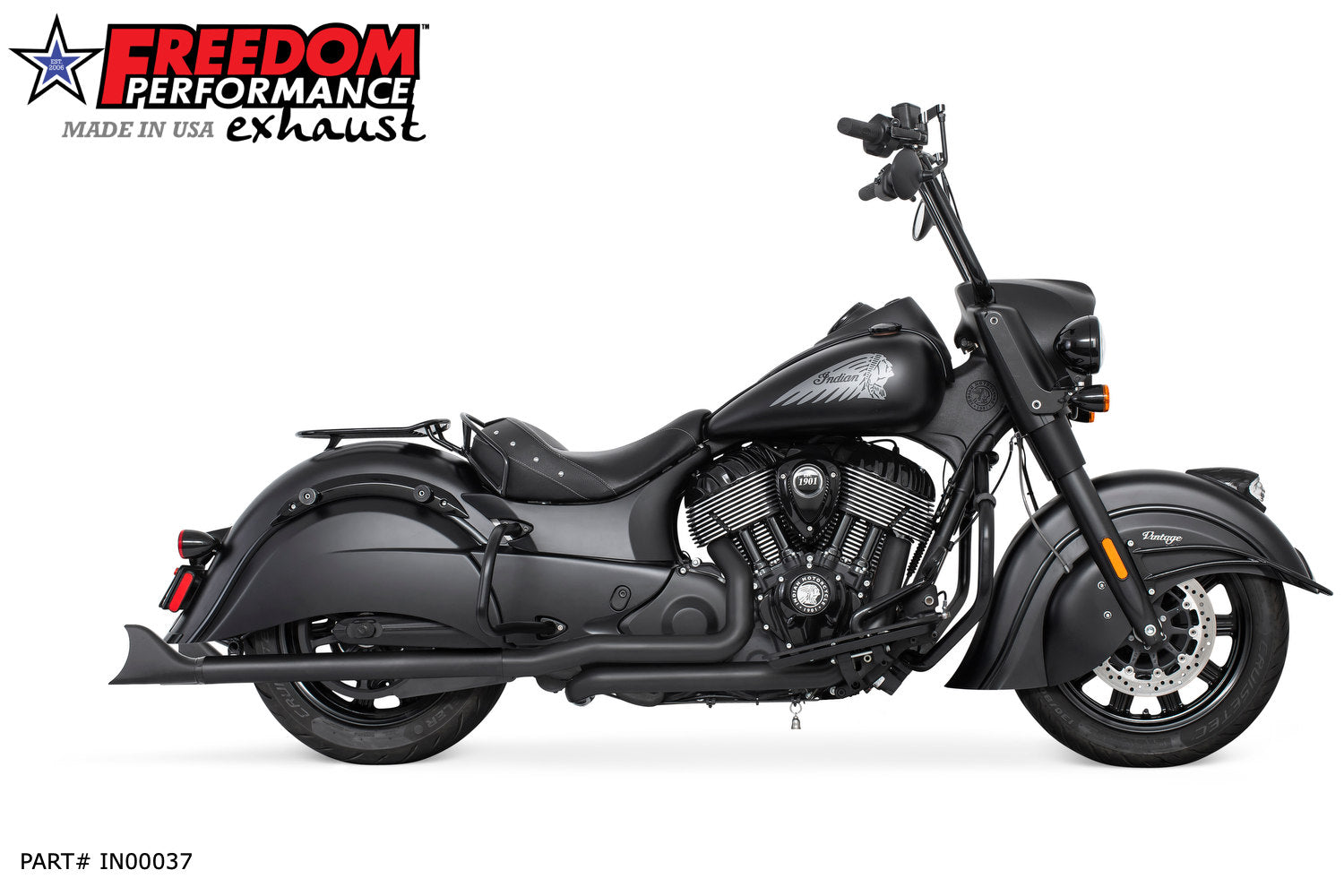 INDIAN VINTAGE / CLASSIC TRUE-DUAL TUCK-N-UNDER FULL SYSTEM
