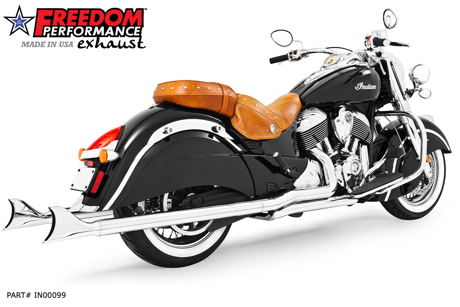 INDIAN VINTAGE / CLASSIC TRUE-DUAL TUCK-N-UNDER FULL SYSTEM