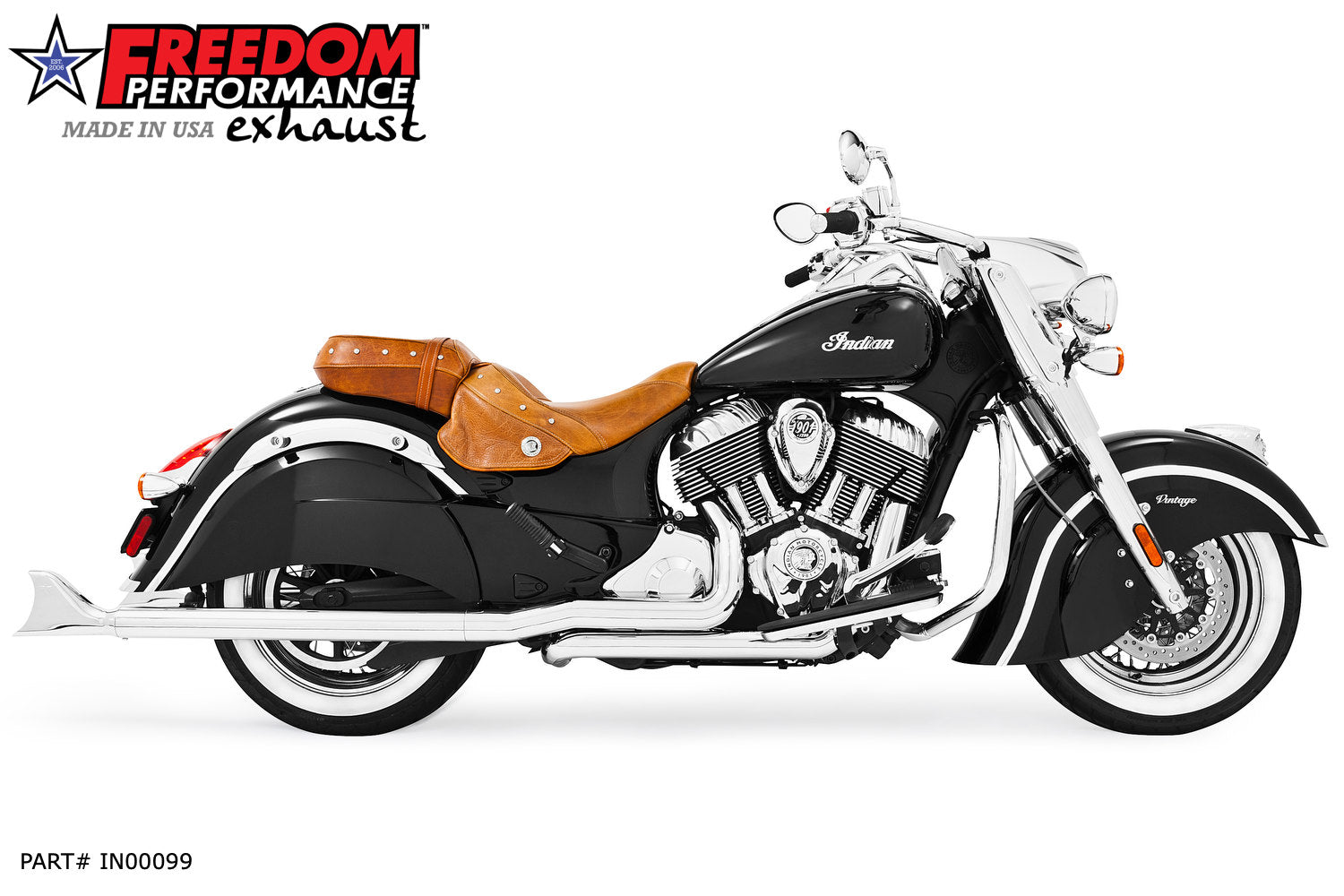INDIAN VINTAGE / CLASSIC TRUE-DUAL TUCK-N-UNDER FULL SYSTEM