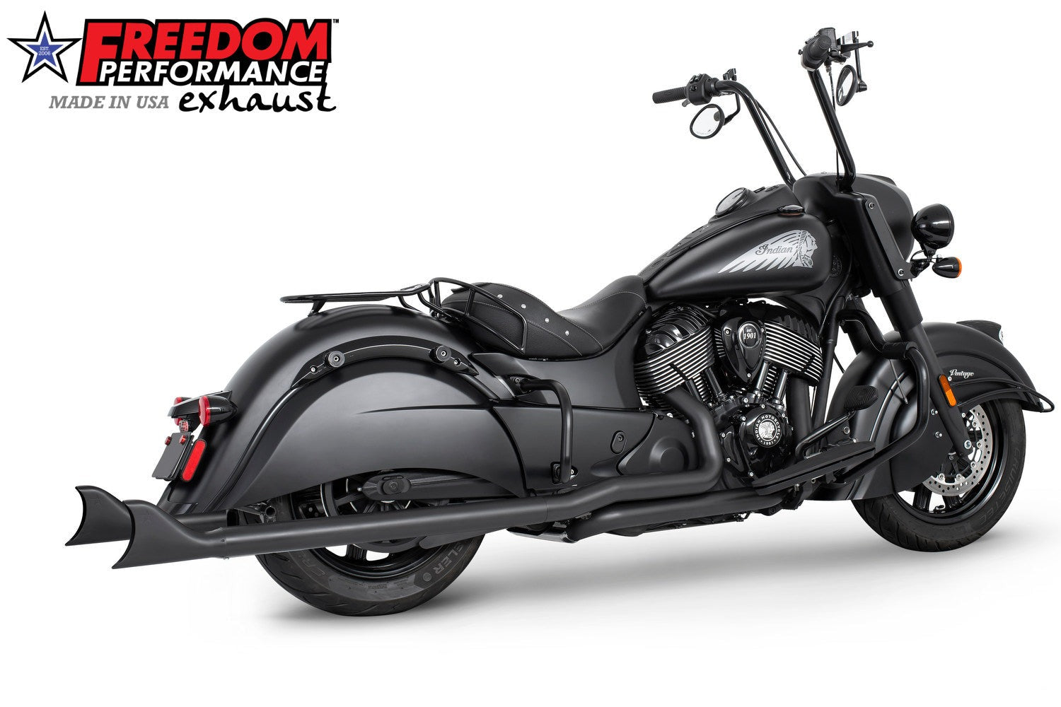 INDIAN VINTAGE / CLASSIC TRUE-DUAL TUCK-N-UNDER FULL SYSTEM