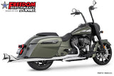 INDIAN CHIEFTAIN / ROADMASTER / SPRINGFIELD 2.5" SHARKTAIL  COMPLETE SYSTEM (SPECIAL ORDER)