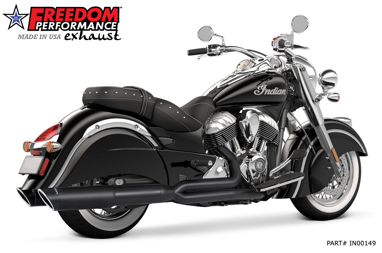 INDIAN VINTAGE / CLASSIC UNION 2-INTO-1 "RIGHT-SIDE ONLY" 2014-PRESENT (SPECIAL ORDER)