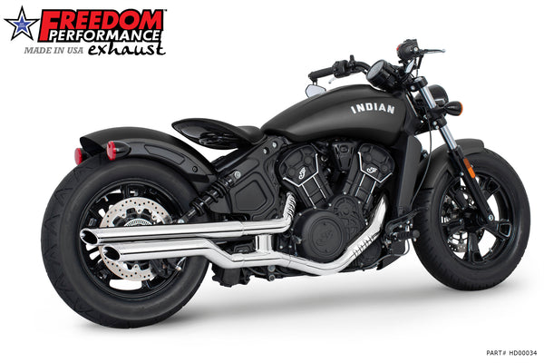 INDIAN SCOUT-ROGUE-BOBBER-SIXTY 2.5" SLIP-ONS 2014-PRESENT (SPECIAL ORDER)