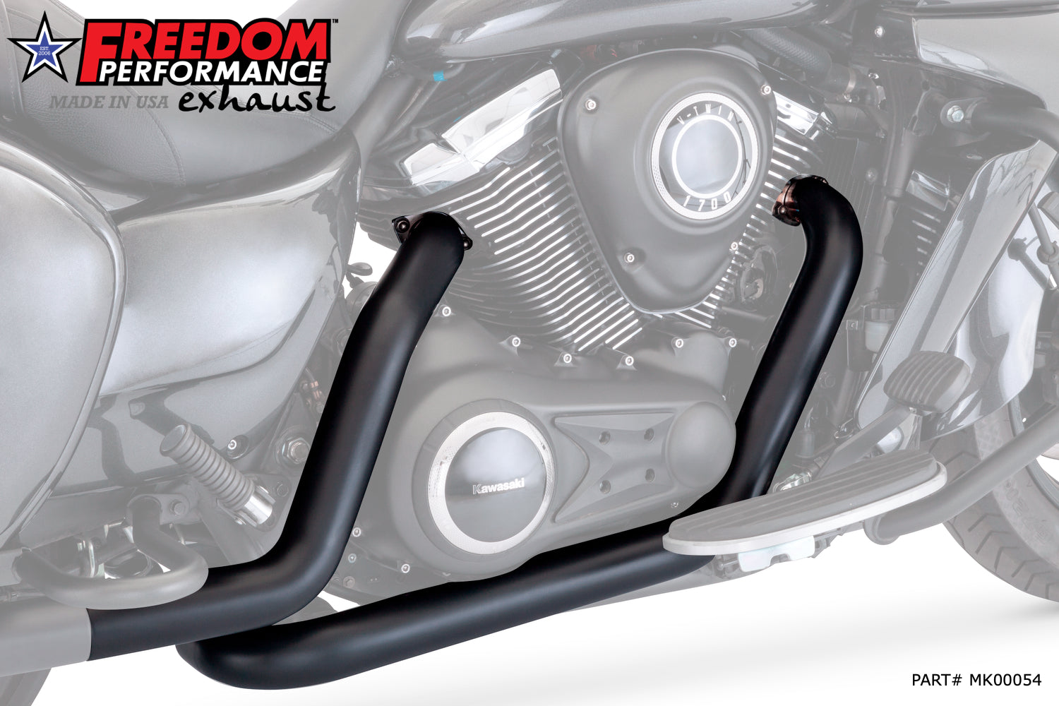 KAWASAKI VAQUERO 1700/NOMAD/VOYAGER TRUE-DUAL RIGHT-SIDE TUCK-&-UNDER