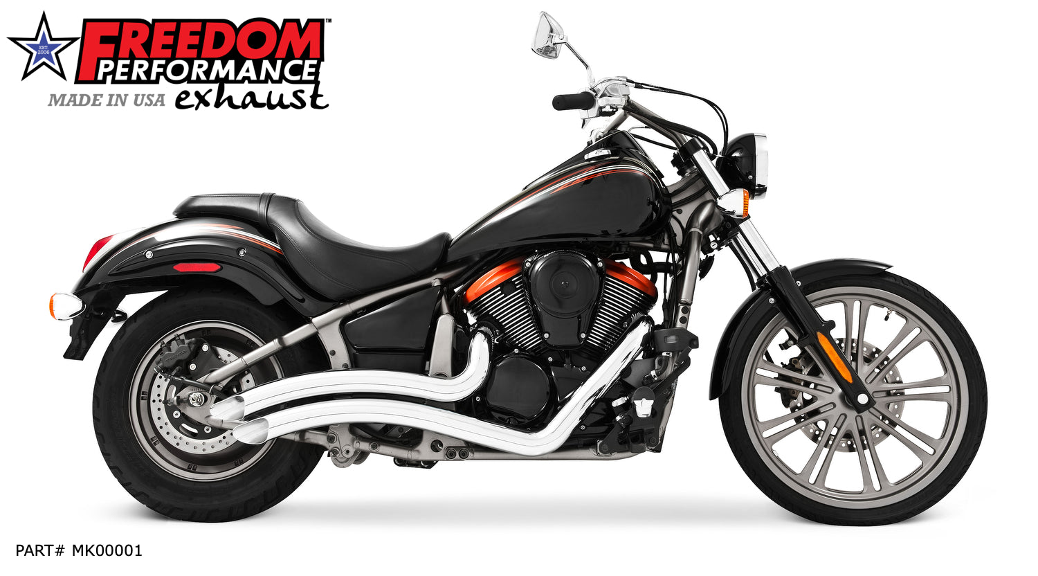 KAWASAKI VULCAN 900 SHARP CURVE RADIUS 2006-2012