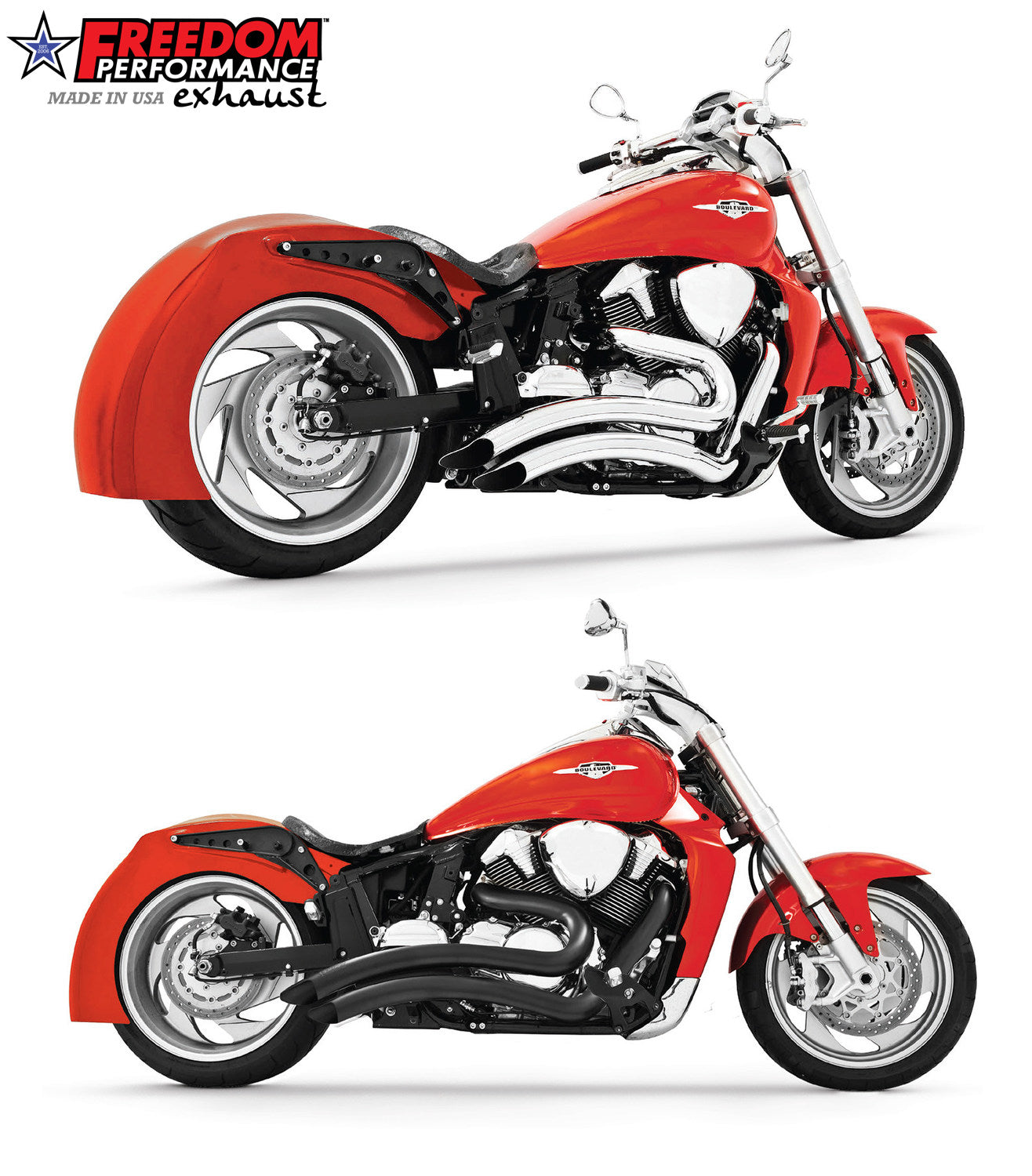 SUZUKI M109R SHARP CURVE RADIUS SCALLOP CUT 2006-PRESENT