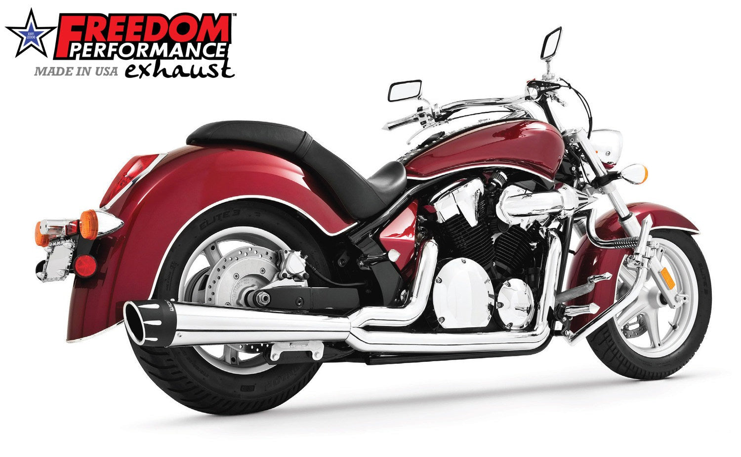 HONDA FURY/STATELINE/SABRE COMBAT 2-INTO-1 2010 TO PRESENT