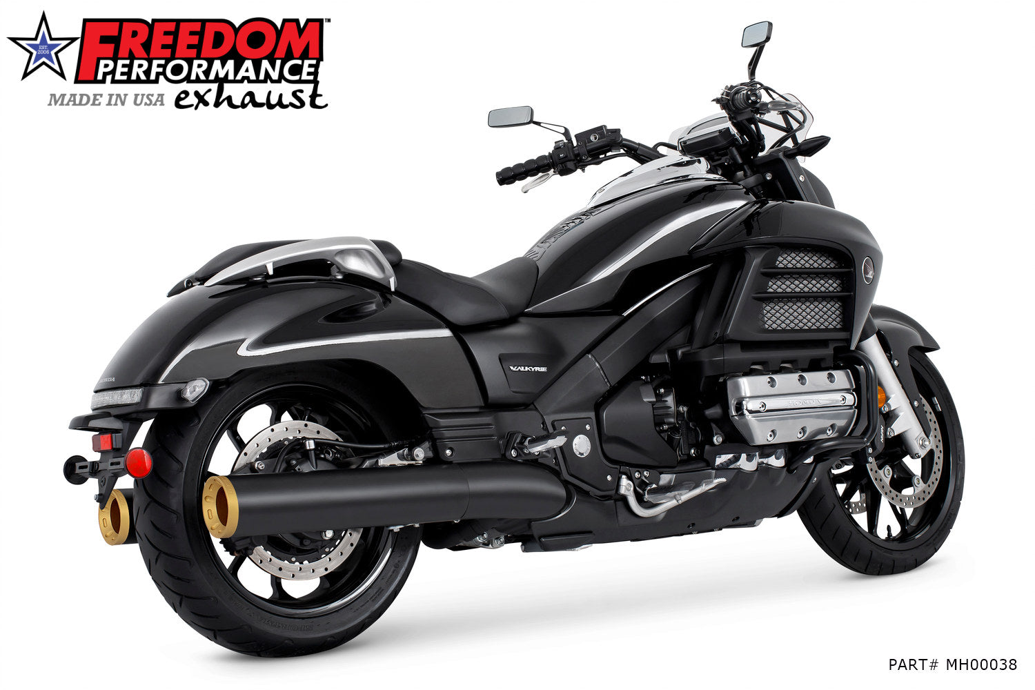 HONDA VALKYRIE SLIP-ONS 2014 TO PRESENT BUNDLE