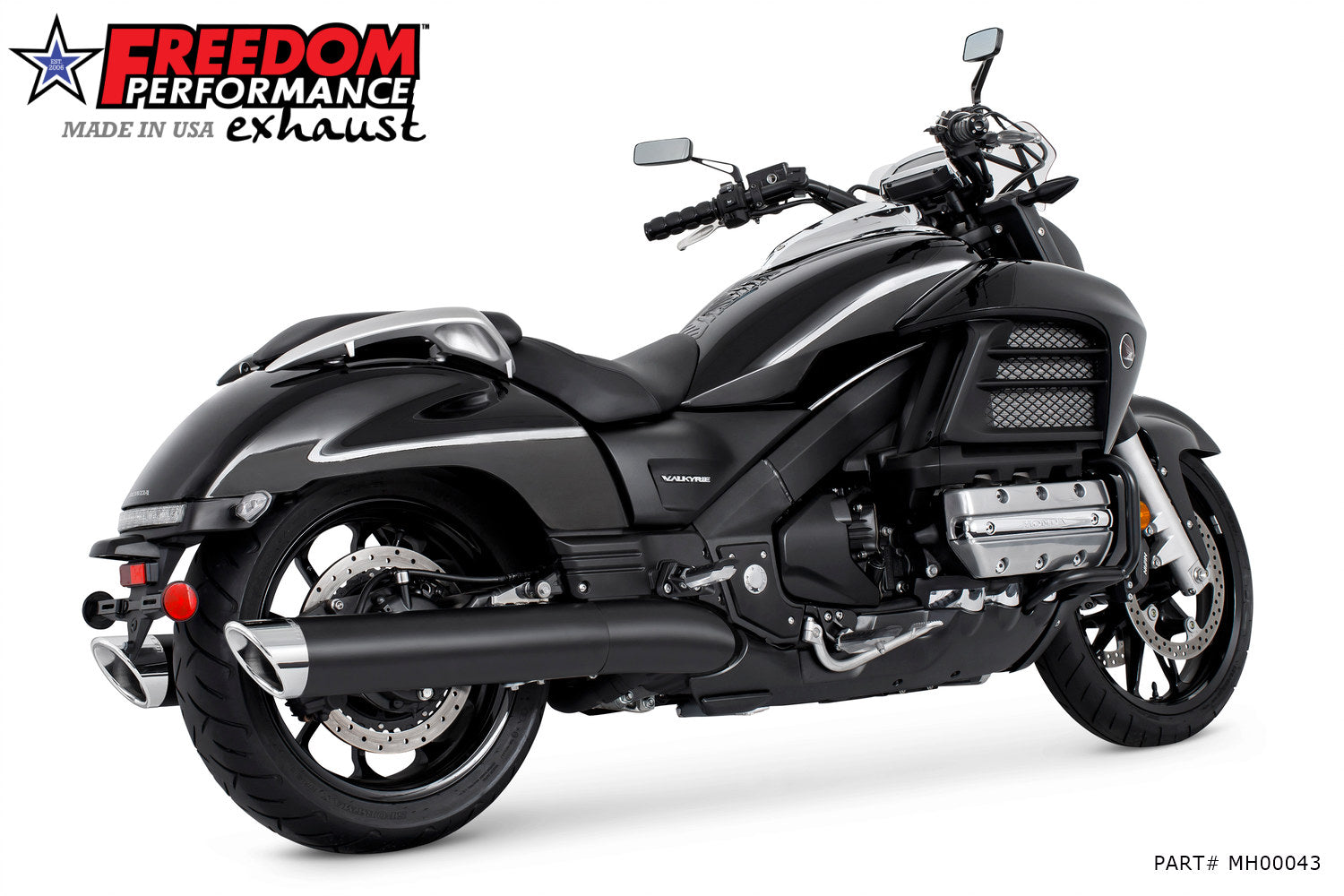 HONDA VALKYRIE SLIP-ONS 2014 TO PRESENT BUNDLE
