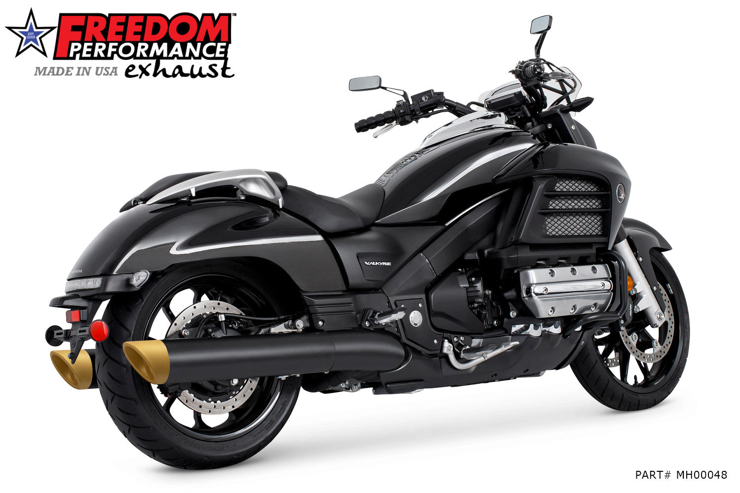 HONDA VALKYRIE SLIP-ONS 2014 TO PRESENT BUNDLE
