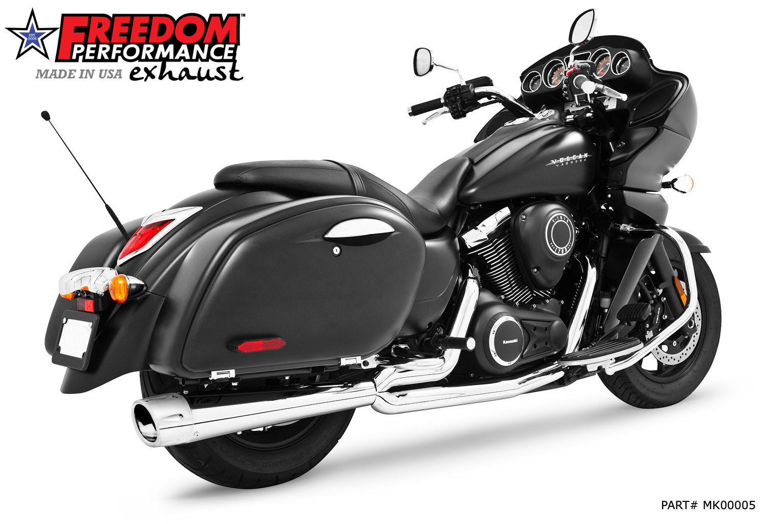 KAWASAKI VAQUERO 1700/NOMAD/VOYAGER COMBAT 2-INTO-1 2006-PRESENT