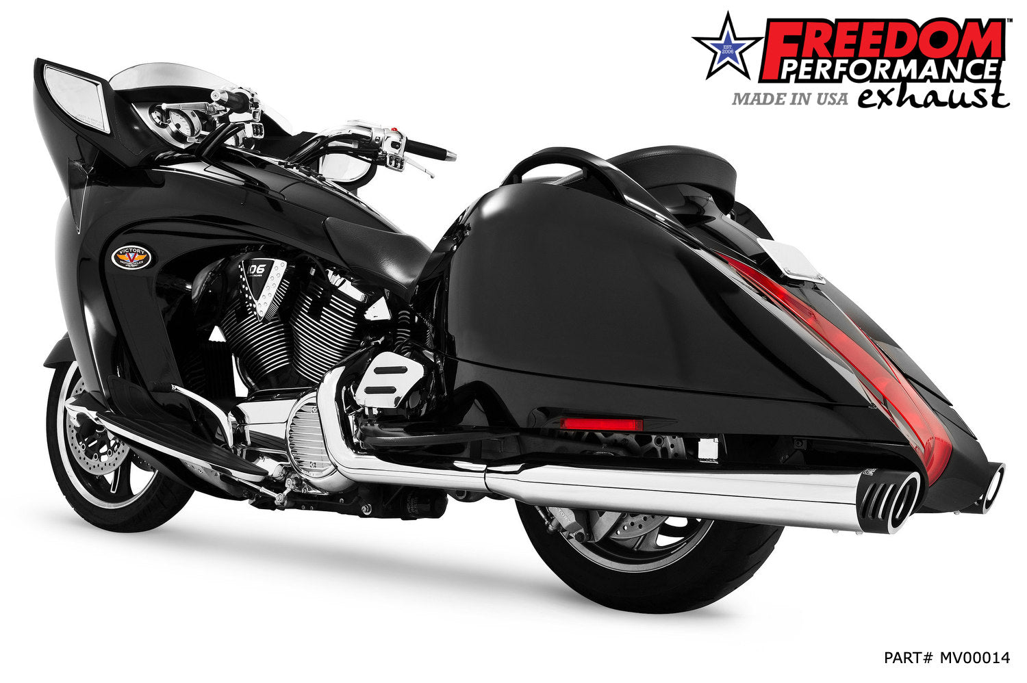 Victory vision exhaust tips sales