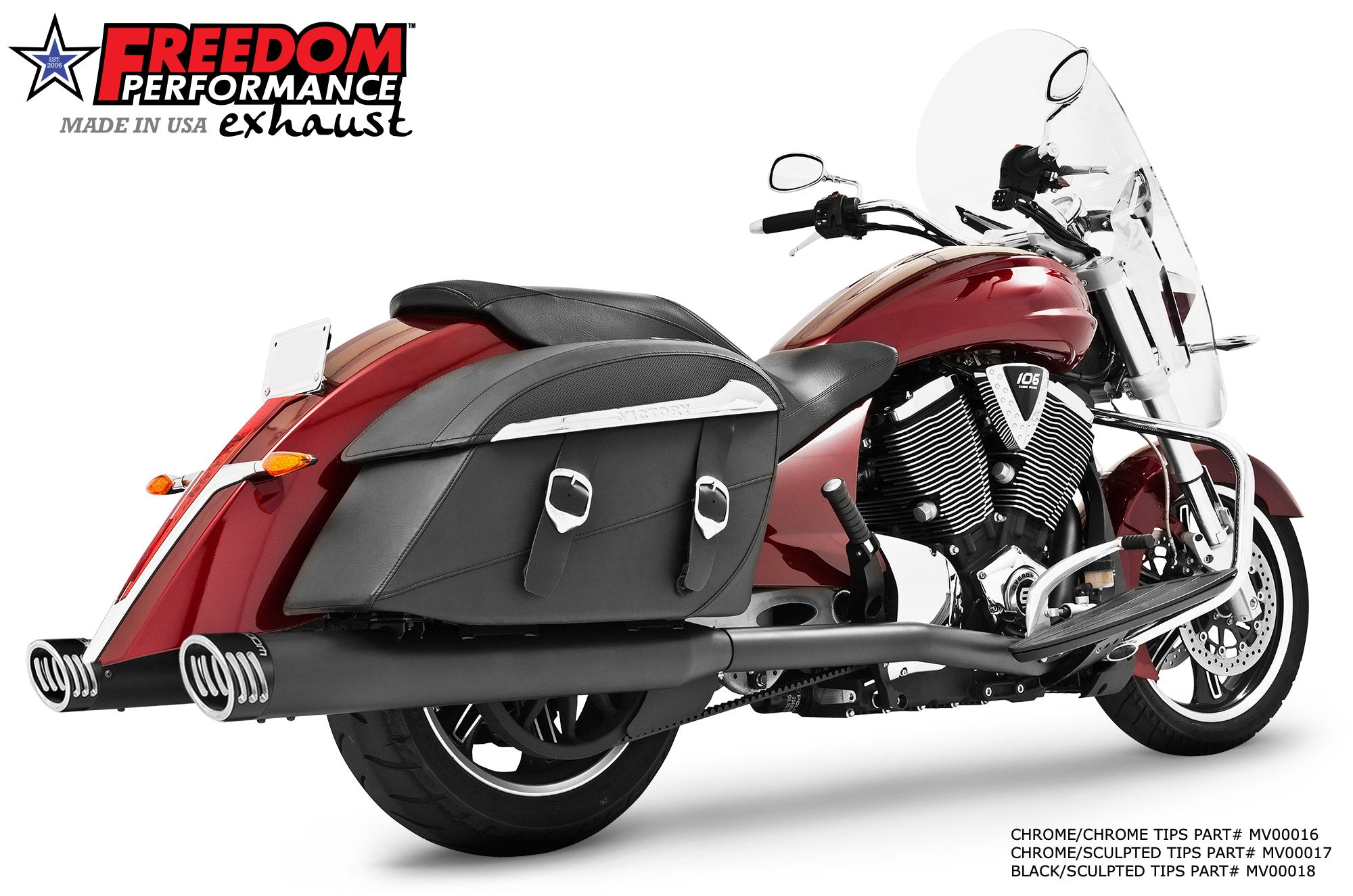 VICTORY CROSS COUNTRY 5 STEPPED COMPLETE TRUE-DUAL SYSTEM (SPECIAL ORDER)