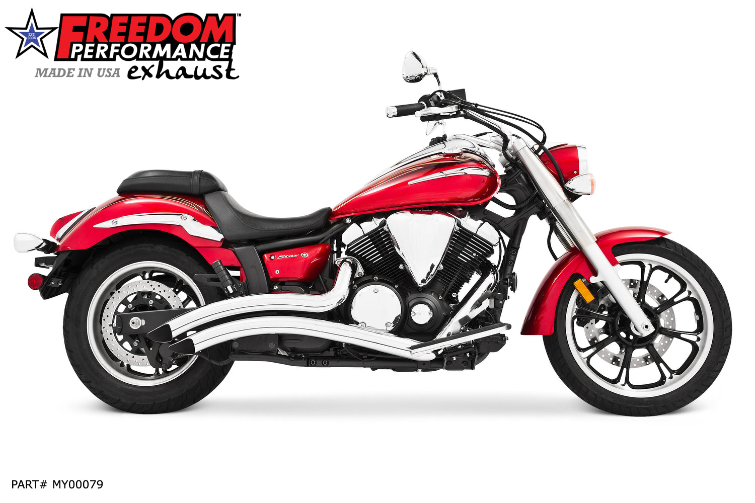 YAMAHA V-STAR 950 SHARP CURVE RADIUS 2007-2020