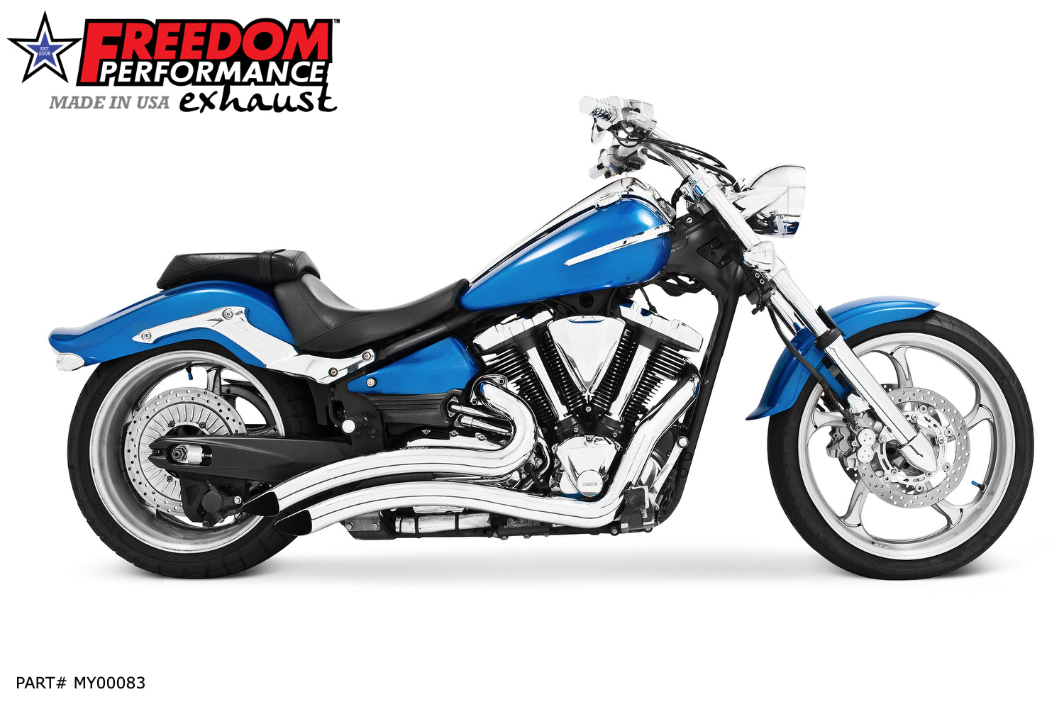 YAMAHA RAIDER, ROADLINER/STRATOLINER SCALLOP CUT SHARP CURVE RADIUS 2008-2020