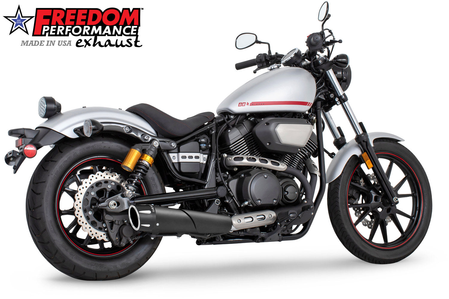 YAMAHA BOLT 950 スリップオンマフラー フリーダムパフォーマンス YAMAHA BOLT 4.5