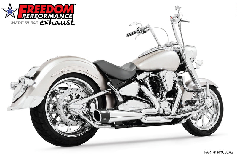 YAMAHA ROADSTAR COMBAT FLUTED 2-INTO-1 (SPECIAL ORDER)