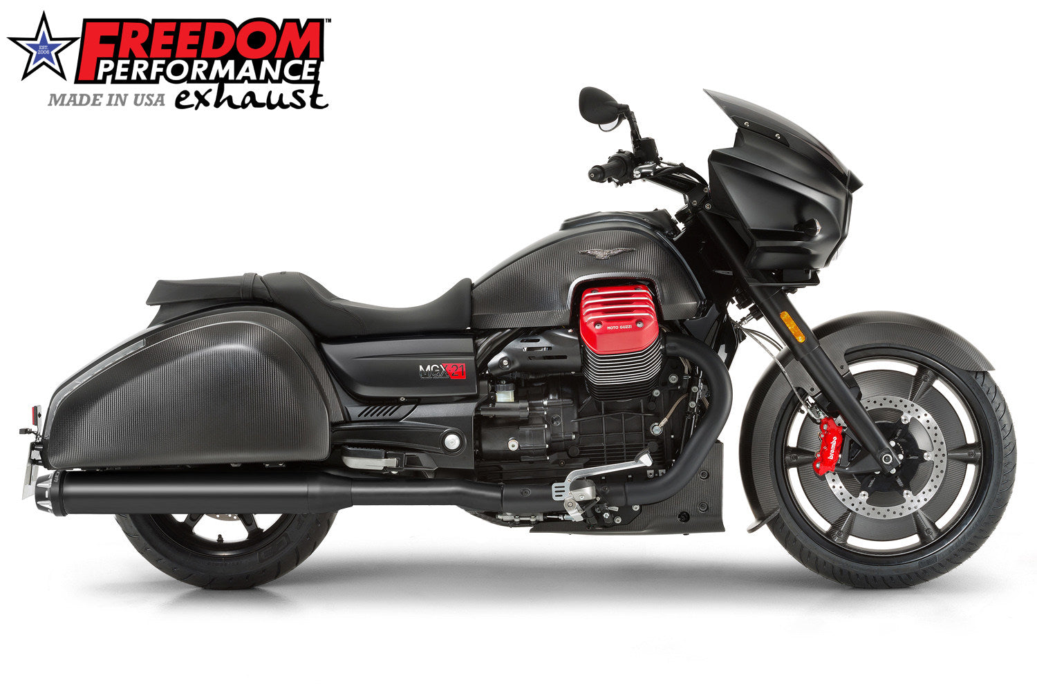 MOTO GUZZI MMGX-21 HEADERS 2016-2018 (SPECIAL ORDER)