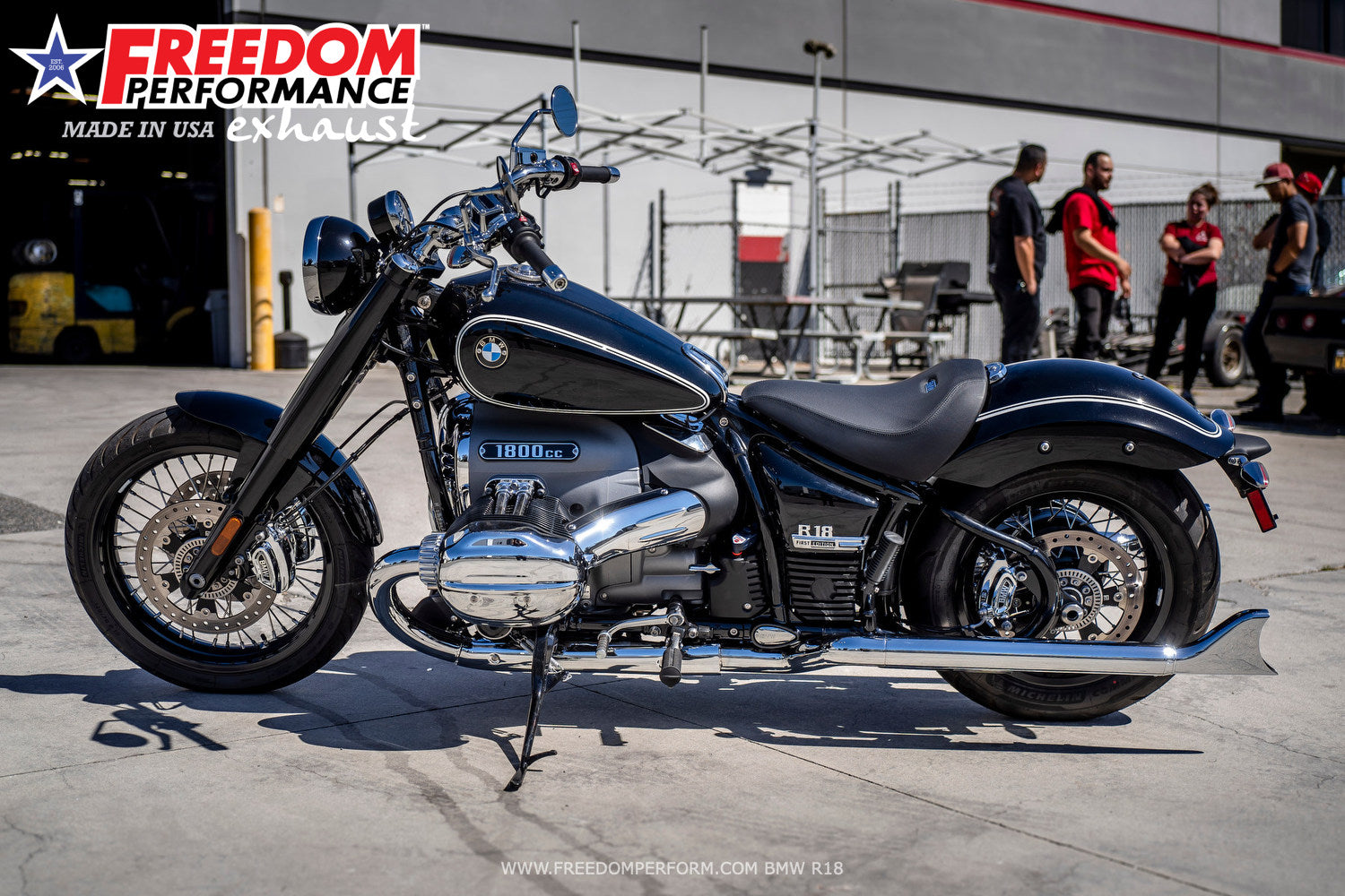 BMW R 18 2.5" SHARKTAIL SLIP-ONS (