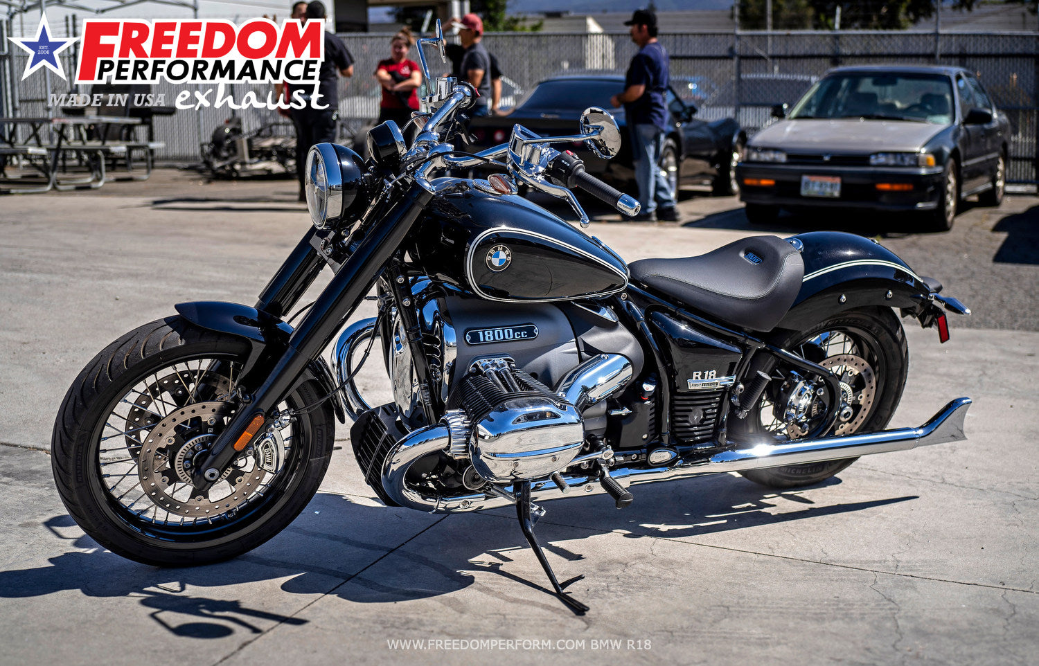 BMW R 18 2.5" SHARKTAIL SLIP-ONS (